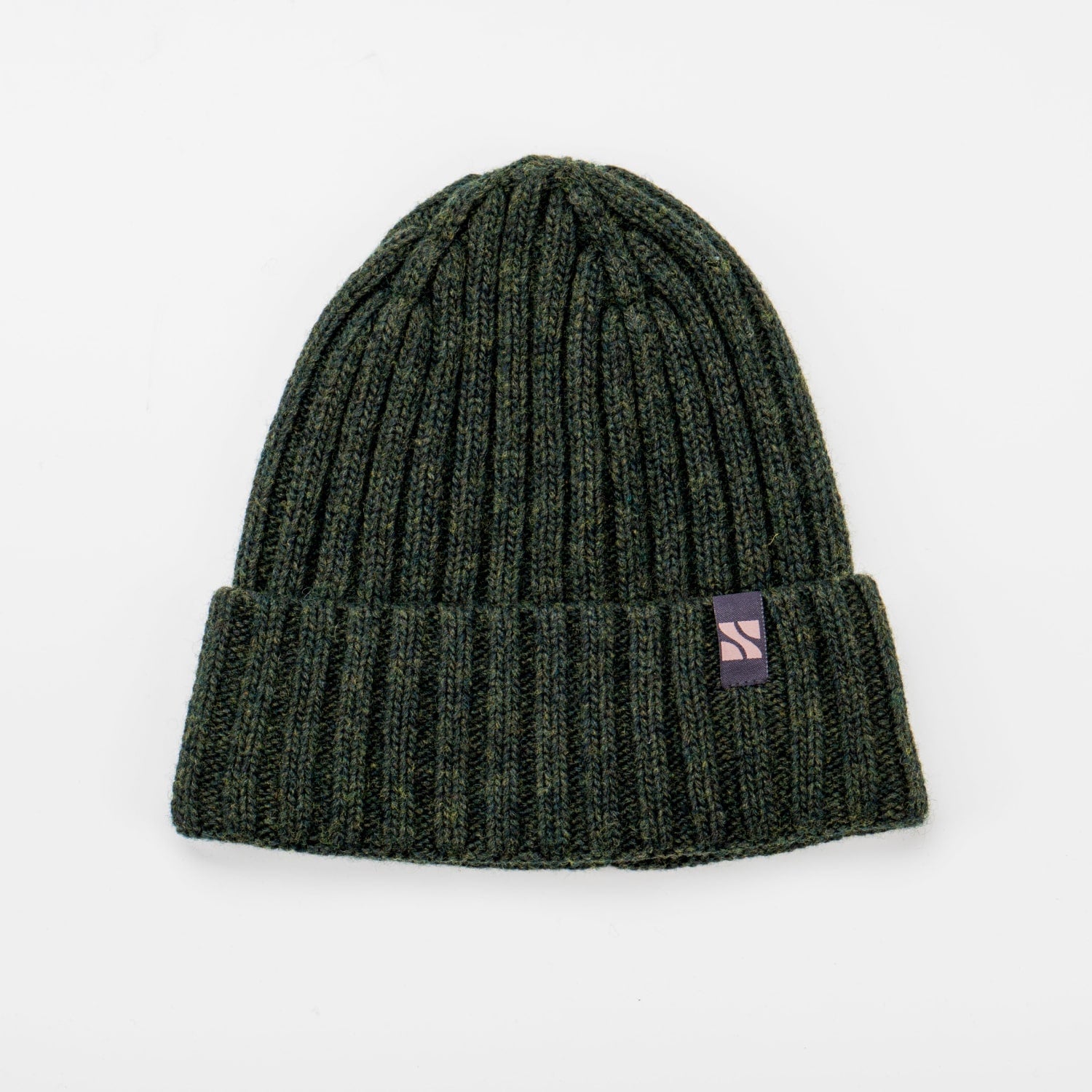 RIB BEANIE - Khaki