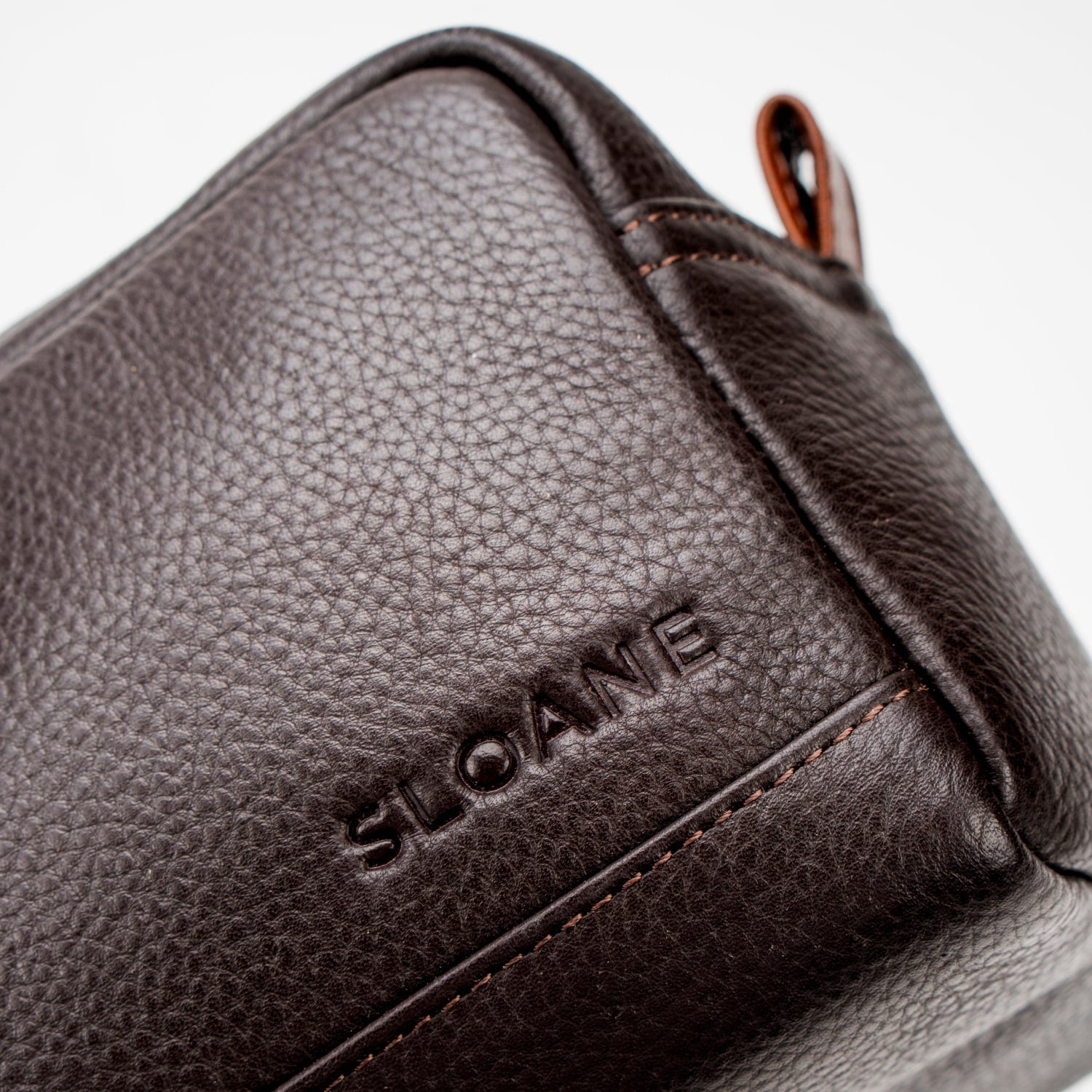 WASH BAG - Brown/Chestnut