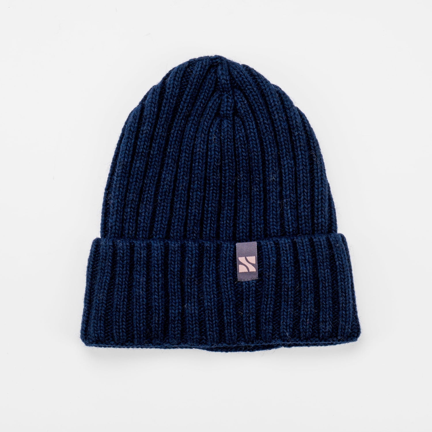 RIB BEANIE - Navy