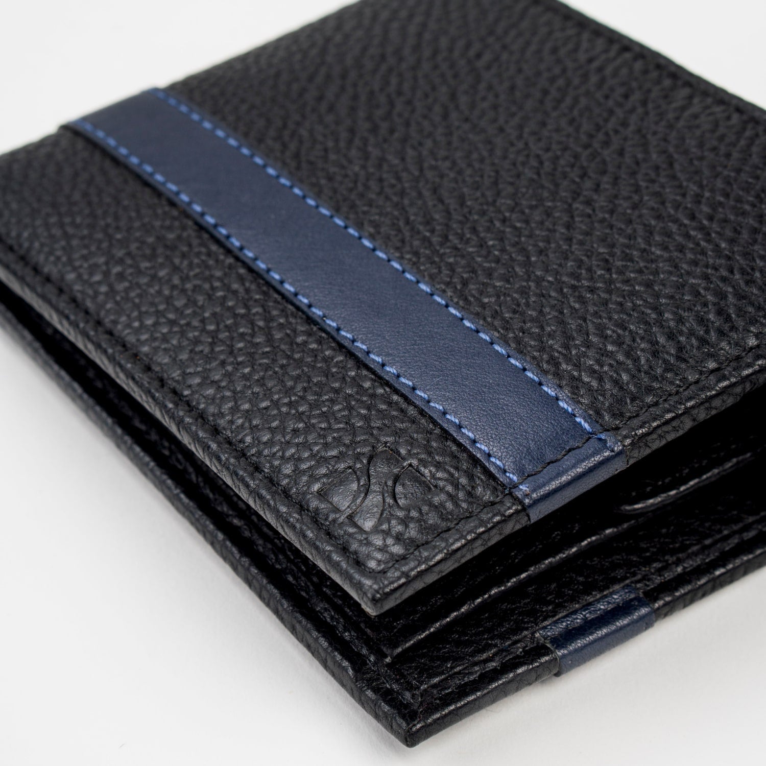 FOLDED WALLET - Black