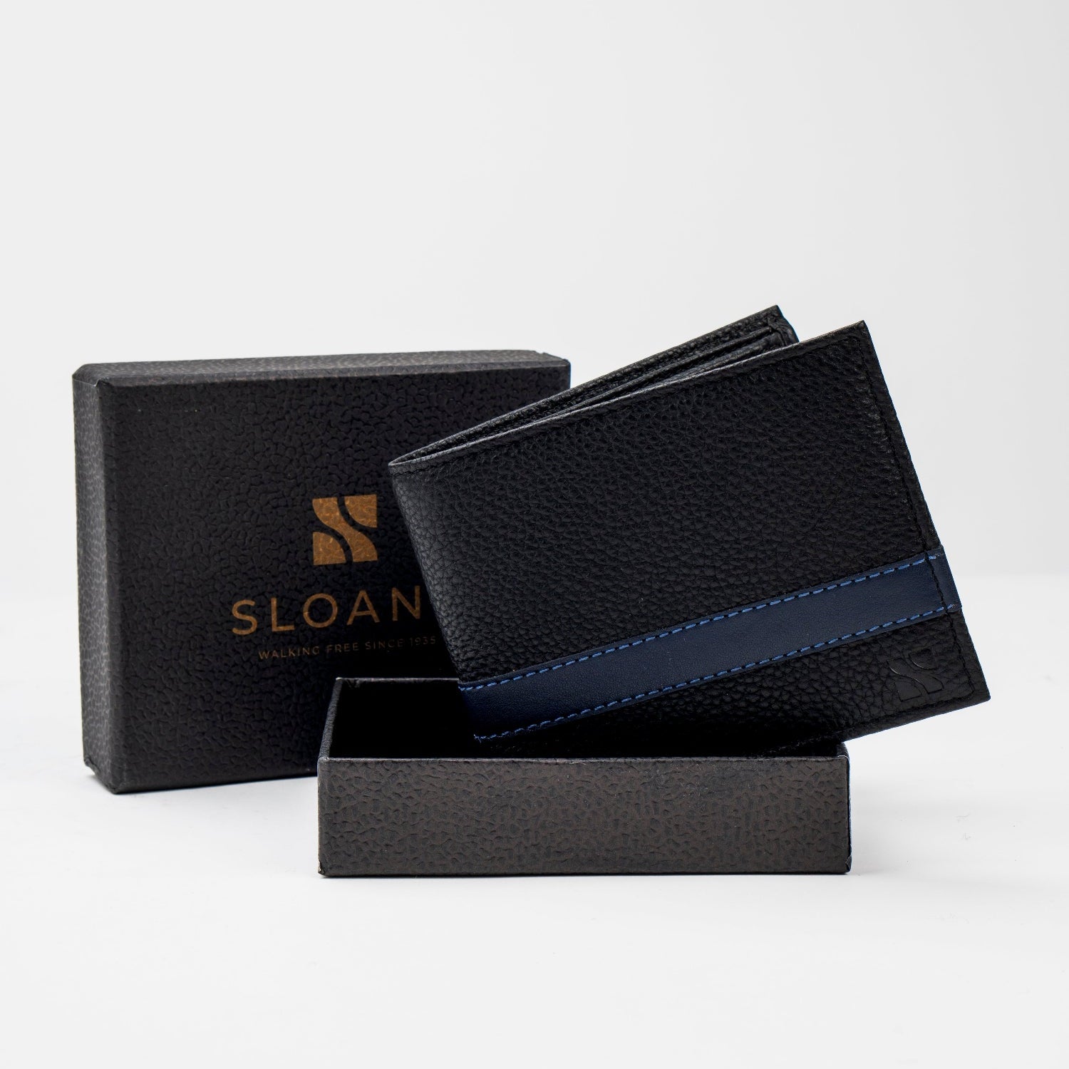 FOLDED WALLET - Black