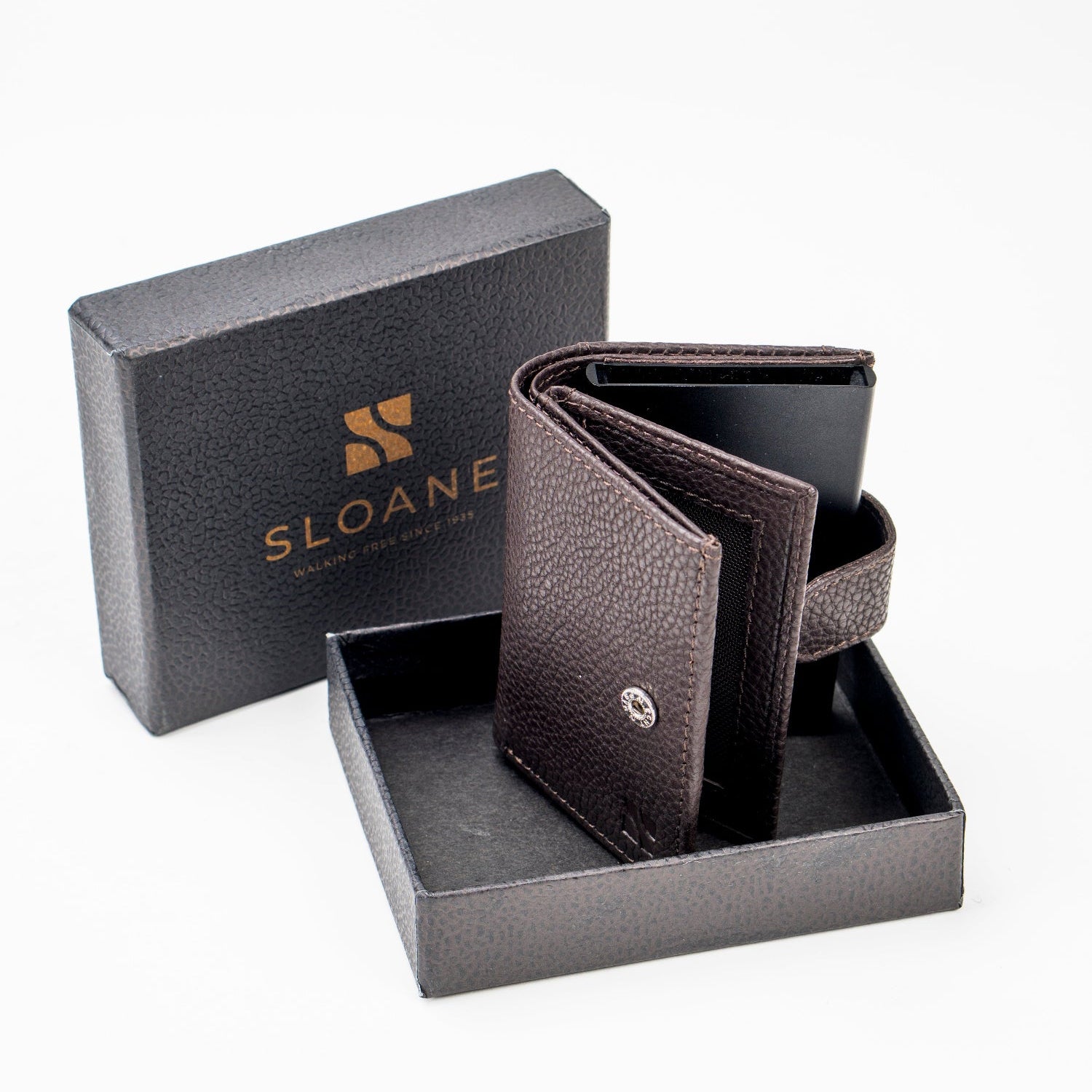 POP UP WALLET - Brown