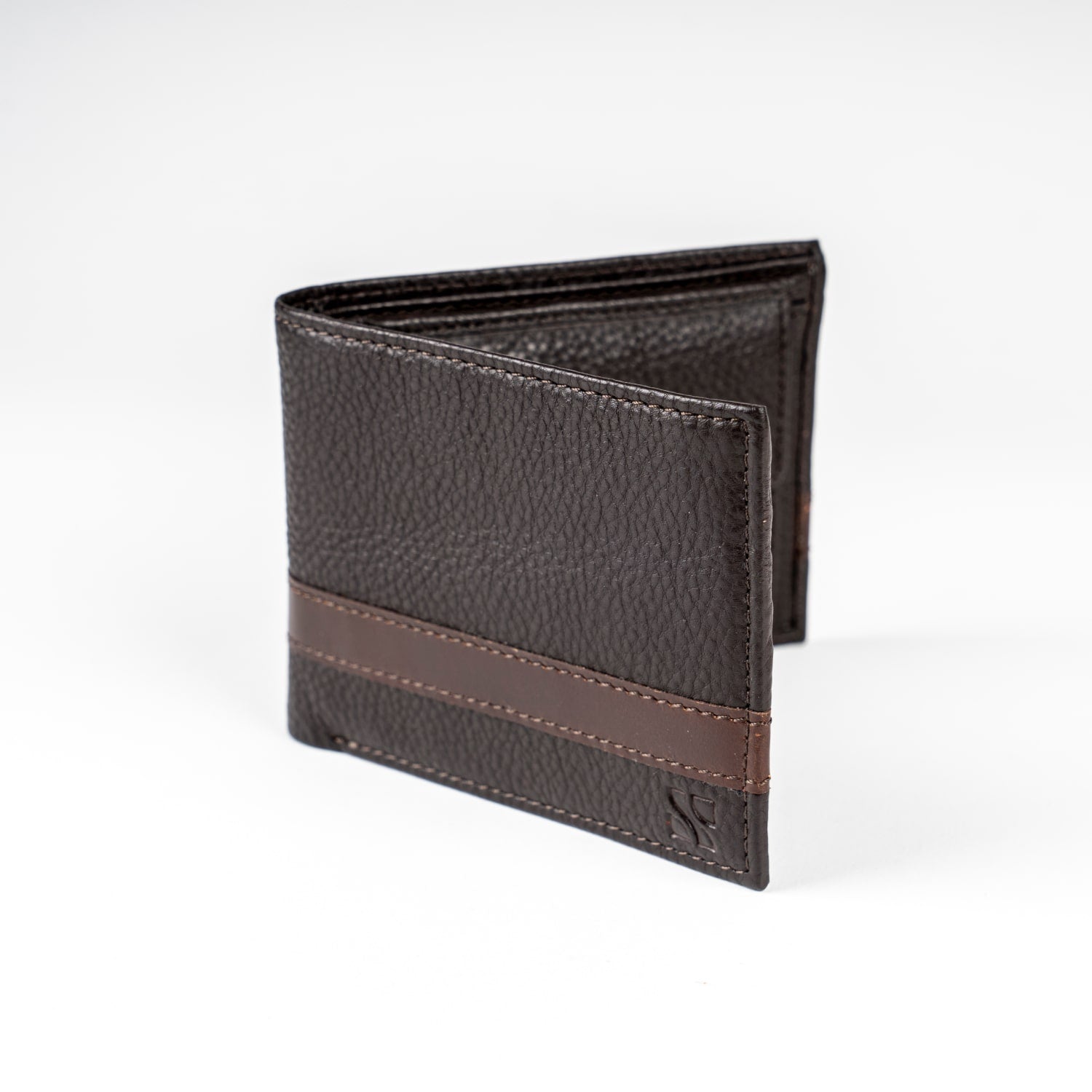 FOLDED WALLET – BROWN