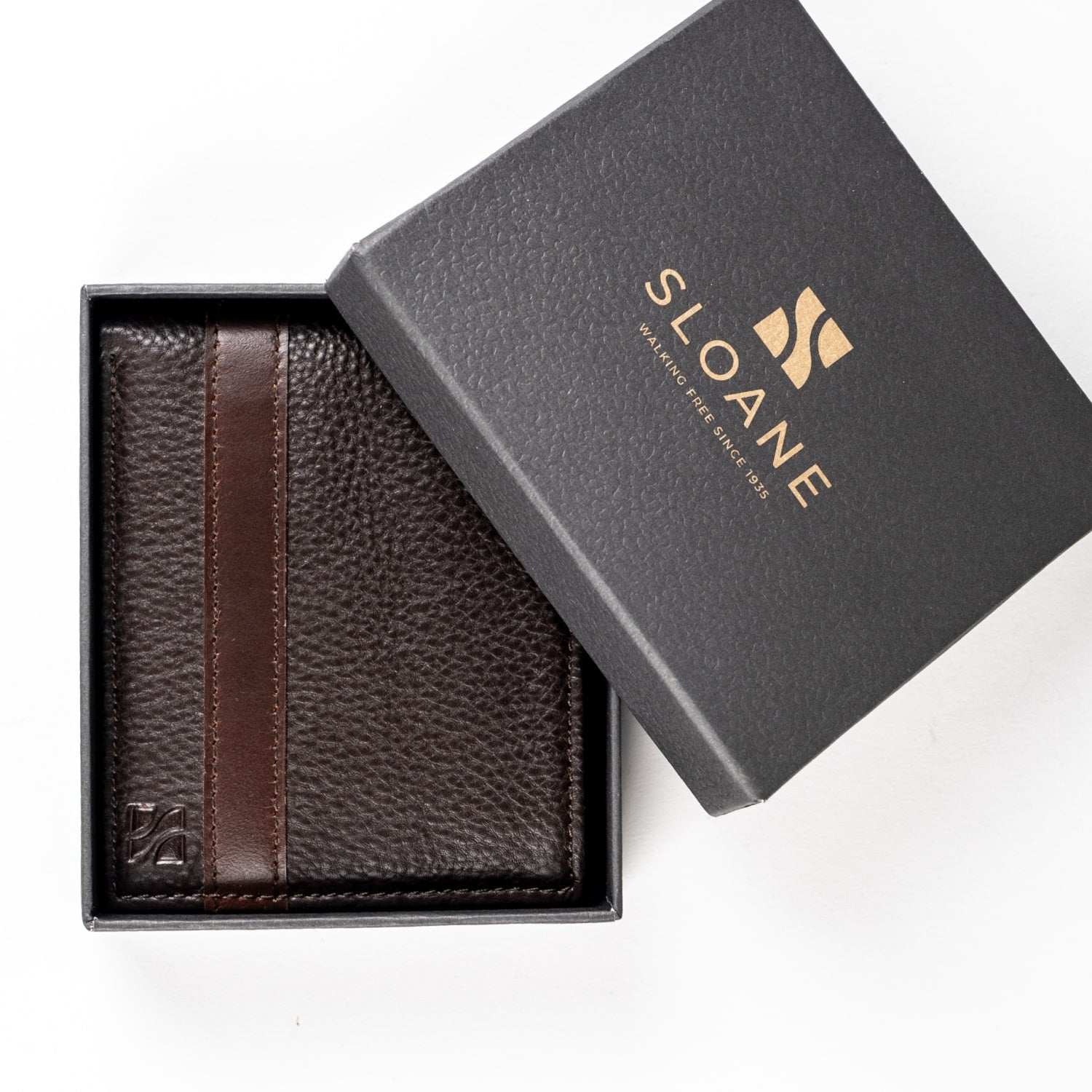 FOLDED WALLET – BROWN