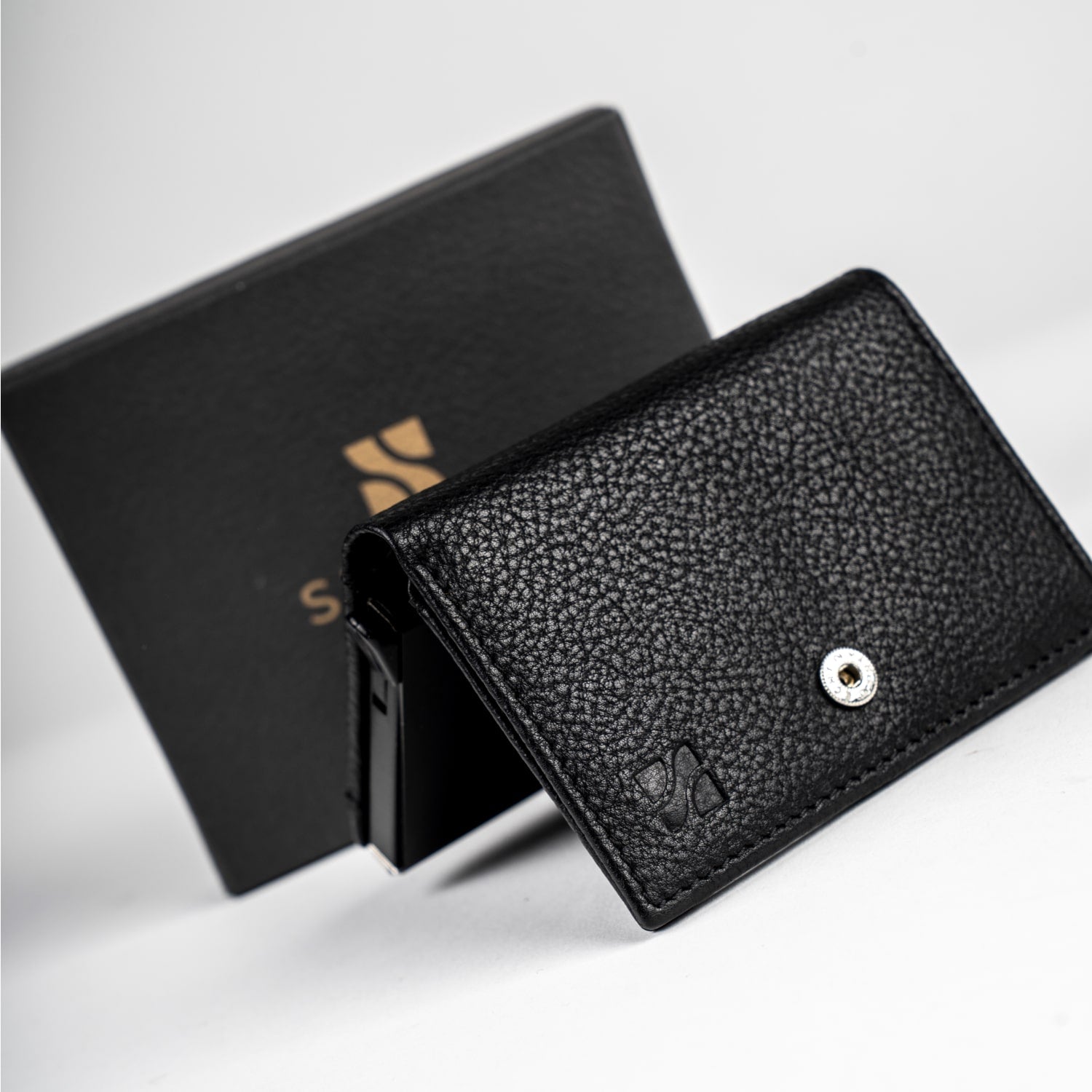 POP UP WALLET – BLACK