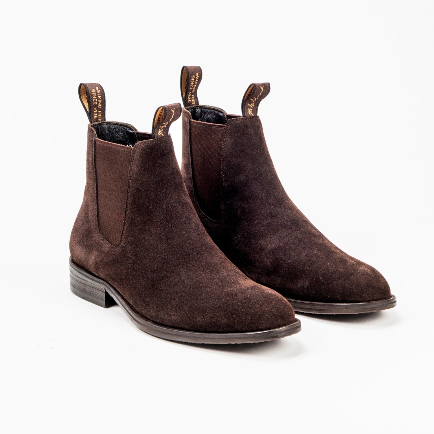 RICHMOND - Dark Brown Suede